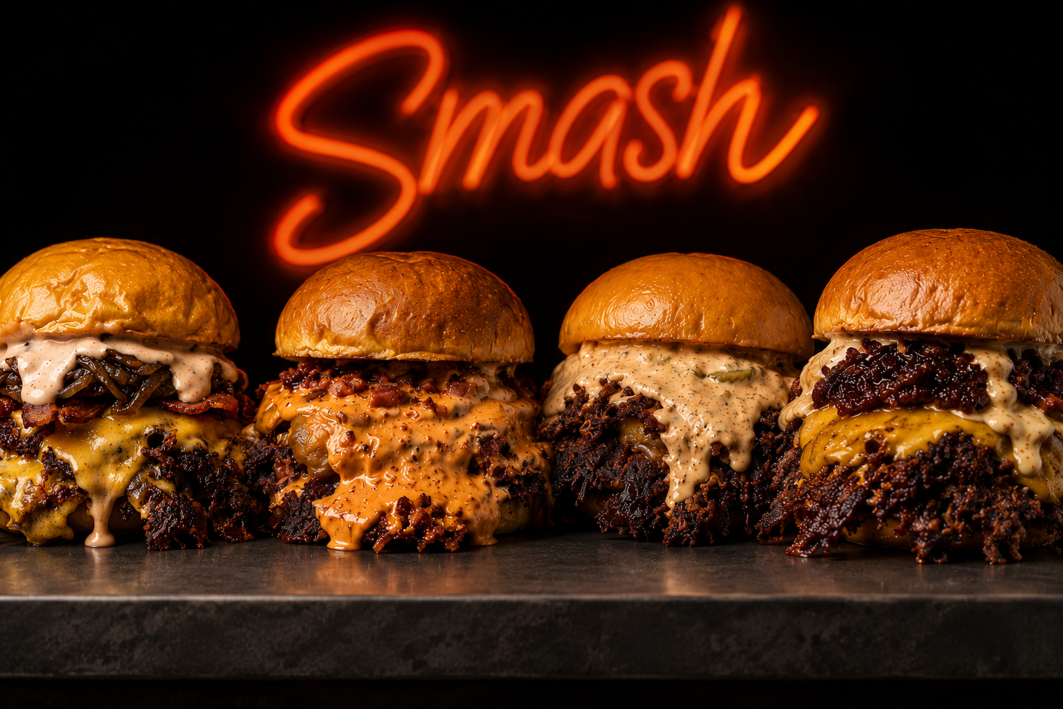 Smash burger de Tasty American Burger